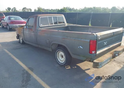 1981 Ford F100 from USA, damaged, VIN 1FTCF10E3BNB08776